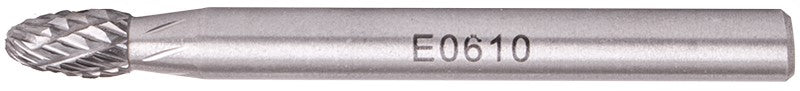 Image of a Tork Craft Rotary Burr Tungsten 6x10x6mm Rounded