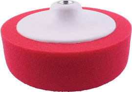 Image of a Tork Craft Compounding Sponge 150mm X M14 Red