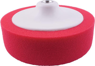 Image of a Tork Craft Compounding Sponge 150mm X M14 Red