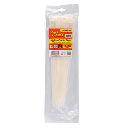 Image of a Tork Craft Nylon Cable Ties 4.8mm X 300mm White 50pc