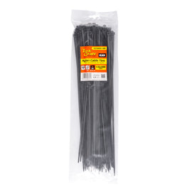 Image of a Tork Craft Nylon Cable Ties 4.8mm X 400mm Black 100pc