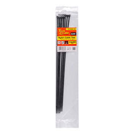 Image of a Tork Craft Nylon Cable Ties 4.8mm X 400mm Black 10pc