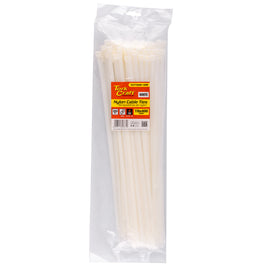 Image of a Tork Craft Nylon Cable Ties 7.6mm X 400mm White 100pc