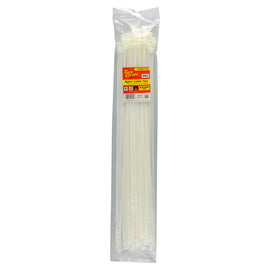 Image of a Tork Craft Nylon Cable Ties 8.8mm X 610mm White 50pc