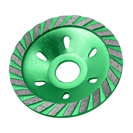 Image of a Tork Craft Diamond Cup Wheel 100mm X 22.23mm Turbo Cold Pressed Contractor
