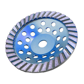 Image of a Tork Craft Diamond Cup Wheel 180mm X 22.23mm Turbo Laser Welded Industrial
