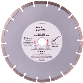 Image of a Tork Craft Diamond Blade Segm 230mm Reinforced Concrete