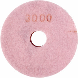 Image of a Tork Craft 100mm Diamond Wet  Polishing Pad 3000 Grit Pink
