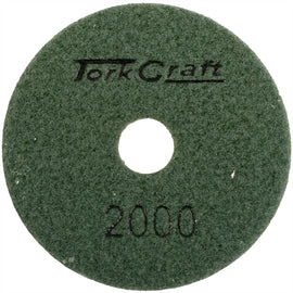 Image of a Tork Craft 100mm Diamond  Polishing Pad 2000 Grit Dry Use