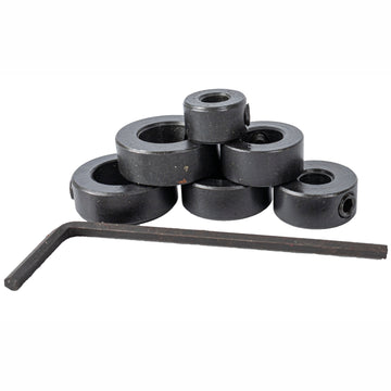 Image of a Tork Craft Tork Craft 7pc Drill Stop Set (5.6.8.10.11.12mm) + Allen Key