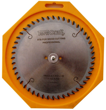 Image of a Tork Craft Blade TCT Euro Tip 190 X 48t 20/16mm Profesional