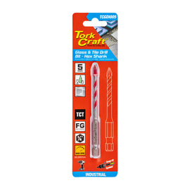 Image of a Tork Craft Glass & Tile Drill 5mm Hex Shank Industrial