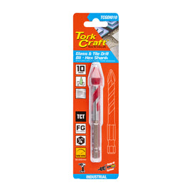 Image of a Tork Craft Glass & Tile Drill 10mm Hex Shank Industrial