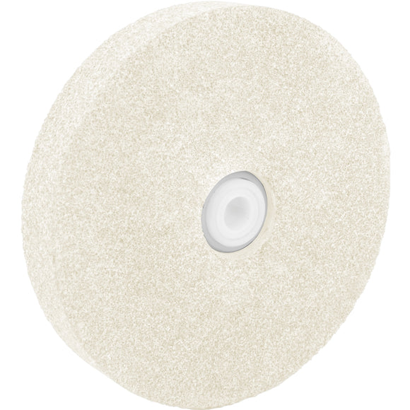 Image of a Tork Craft Grinding Wheel 125 X 20 X 32mm Bore Fine 60g White