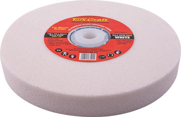 Image of a Tork Craft Grinding Wheel 150x20x32mm Bore 60 Grit W/bushes For B/g White