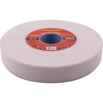 Image of a Tork Craft Grinding Wheel 150x25x32mm White Coarse 36 Grit with Bushes for Bench Grinders
