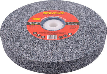 Image of a Tork Craft Grinding Wheel 150x20x32mm Black Coarse 36 Grit W/bushes For Bench Grin