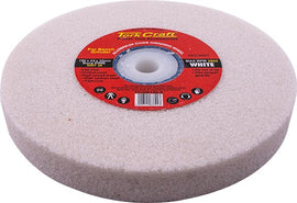 Image of a Tork Craft Grinding Wheel 150x20x32mm White Coarse 36 Grit W/bushes For Bench Grin