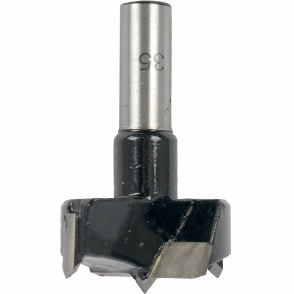 Image of a Tork Craft Hinge Bore Bit 35mm Tungsten Tipped
