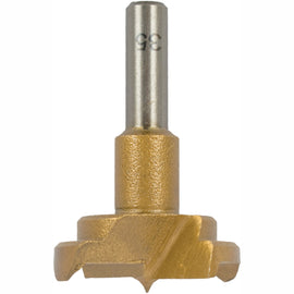 Image of a Tork Craft Hinge Boring Bit 35mm Titanium Coated