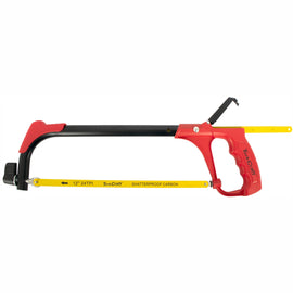 Image of a Tork Craft Aluminum Alloy Hacksaw Frame 300mm + 1 + 3 Free Blades Tork Craft