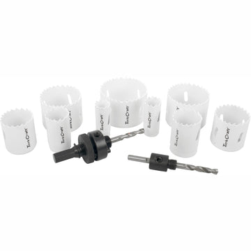 Image of a Tork Craft Holesaw Set 13pc In Case Bi-metal