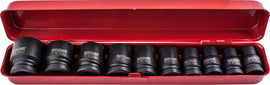 Image of a Tork Craft 10pc Impact Socket Set 1/2' Drive (10.11.13.14.17.19.21.22.24.27)