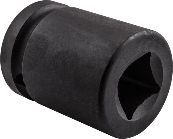Image of a Tork Craft 19mm 3/4' Drive 4pt Budd Wheel Impact Socket