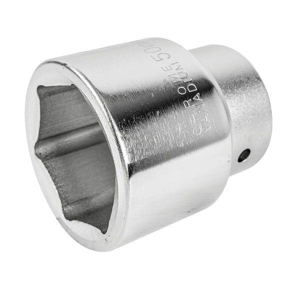 Image of a Tork Craft Socket 50mm 1' Drive CRV Hex