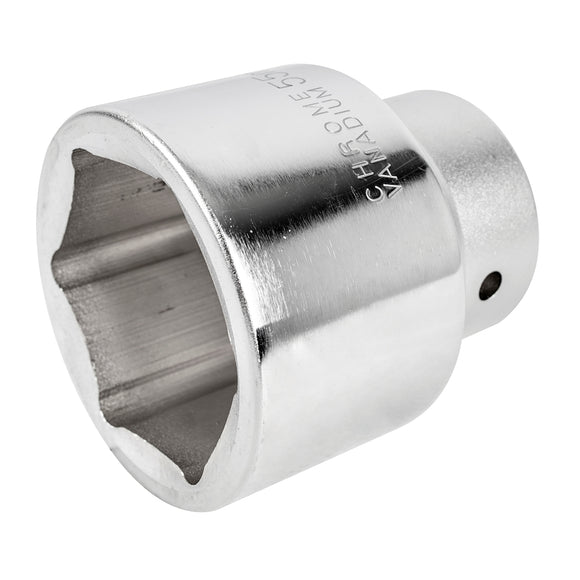Image of a Tork Craft Socket 55mm 1' Drive CRV Hex