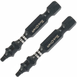 Image of a Tork Craft Bit Impact Square Sq No.1 X 50mm Power Sq1 2 Pack