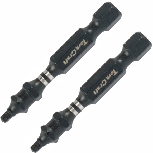 Image of a Tork Craft Bit Impact Square Sq No.1 X 50mm Power Sq1 2 Pack
