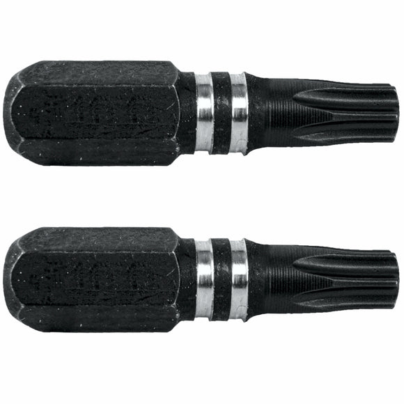 Image of a Tork Craft Torx Tx 4 Impact Insert Bit 25mm 2pc 