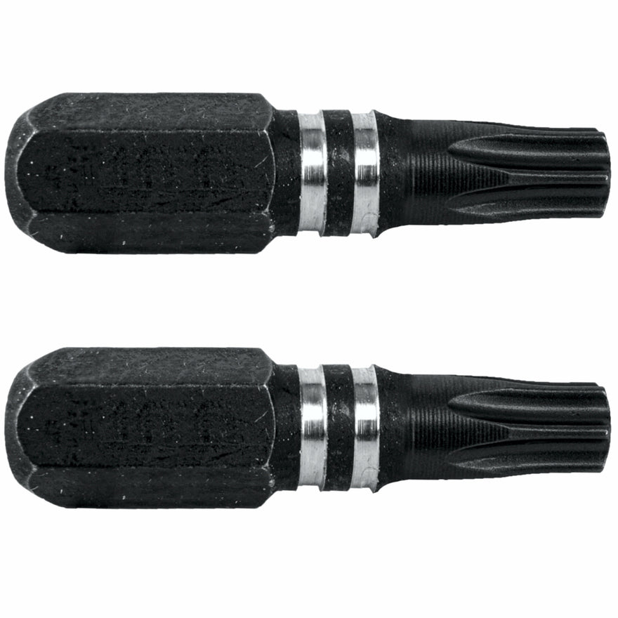 Image of a Tork Craft Torx Tx 4 Impact Insert Bit 25mm 2pc 