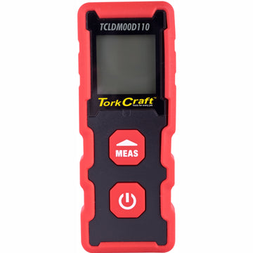 Image of a Tork Craft Laser Distance Meter 20m Single Measurement Incl 2 AAA Batt