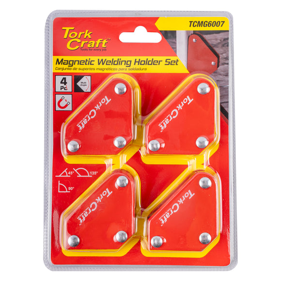 Image of a Tork Craft 4pc Magnetic Holder 5kg Welder Set