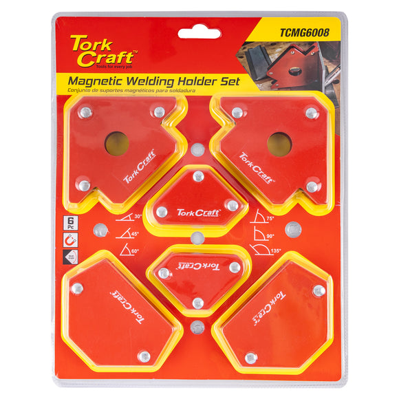 Image of a Tork Craft 6pc Welding Magnetic Set