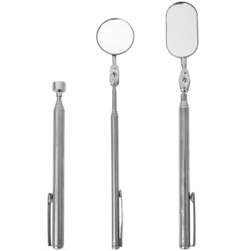 Image of a Tork Craft Magnetic Inspection Tool Set 3pc 2 X Inspection Mirrors + 1 X Pick Up Tool