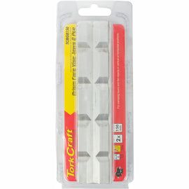 Image of a Tork Craft Vice Jaws Magnetic Aluminium 150mm X 32mm 2pc Prism Face