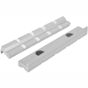 Image of a Tork Craft Vice Jaws Magnetic Aluminium 200mm X 32mm 2pc Prism Face