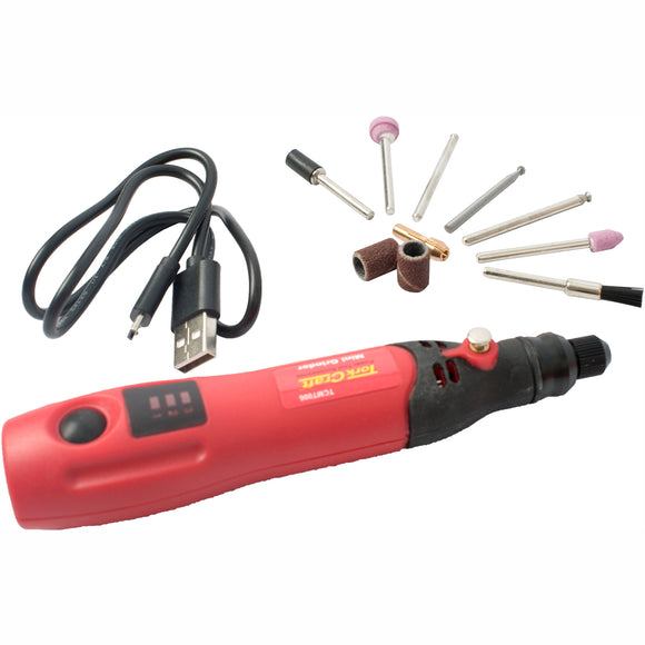 Image of a Tork Craft Mini Tool Set Cordless 3.7v Li-ion Usb ReChargereable + Accesories