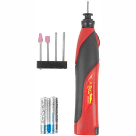 Image of a Tork Craft Mini Rotary Tool Kit 5pc 3v 2 X AAA Battery Incl.