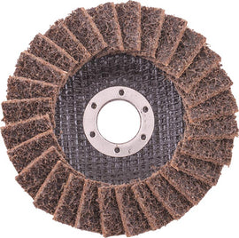 Image of a Tork Craft Flap Disc Non Woven 115x22 Coarse Yellow TCfd