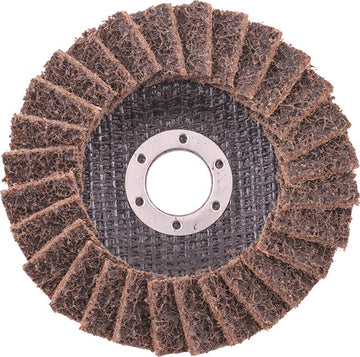 Image of a Tork Craft Flap Disc Non Woven 115x22 Coarse Yellow TCfd