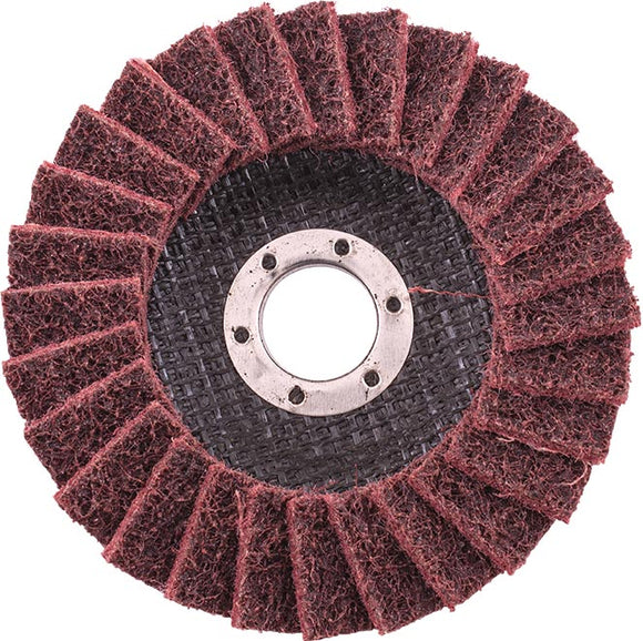 Image of a Tork Craft Flap Disc Non Woven 115x22 Medium Red TCfd
