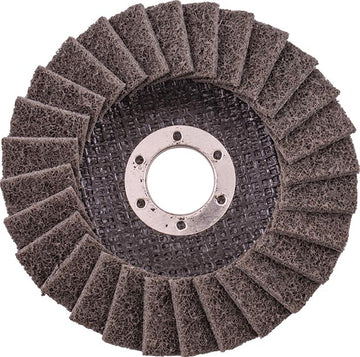 Image of a Tork Craft Flap Disc Non Woven 115x22 Extra Fine Grey TCfd