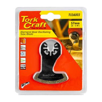 Image of a Tork Craft Quick Change Diamond Boot Saw Blade 57mm(2-1/4')