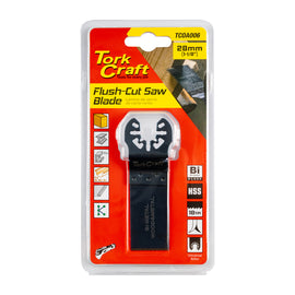 Image of a Tork Craft Quick Change Flush Cut Metal Saw Blade 28mm(1-1/8')18TPI