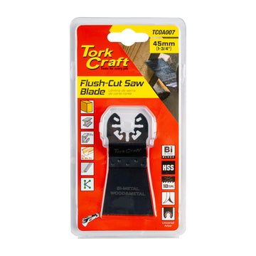 Image of a Tork Craft Quick Change Flush Cut Universal Saw Blade 45mm(1-3/4')18TPI