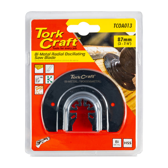 Image of a Tork Craft Quick Change Radial Saw Blade 87mm(3-7/16') M42